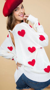 Heart to Heart Sweater