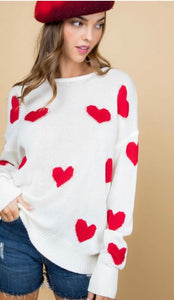 Heart to Heart Sweater