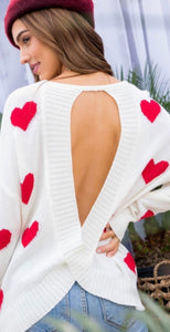 Heart to Heart Sweater