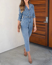 Load image into Gallery viewer, “Denim Dame” Jumpsuit