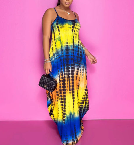 “Caribbean Queen” Maxi Dress