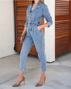 “Denim Dame” Jumpsuit