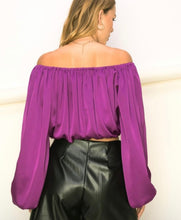 Load image into Gallery viewer, “Mariah” Off Shoulder Top