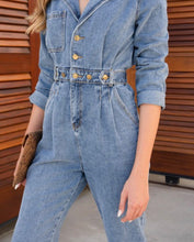 Load image into Gallery viewer, “Denim Dame” Jumpsuit