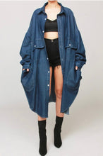 Load image into Gallery viewer, “Diana” Denim Cardigan