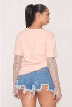 Load image into Gallery viewer, Shining Tee (Peach)