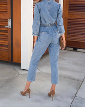 Load image into Gallery viewer, “Denim Dame” Jumpsuit