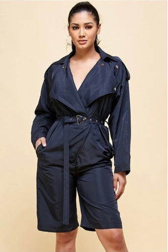 “Trenches” Romper