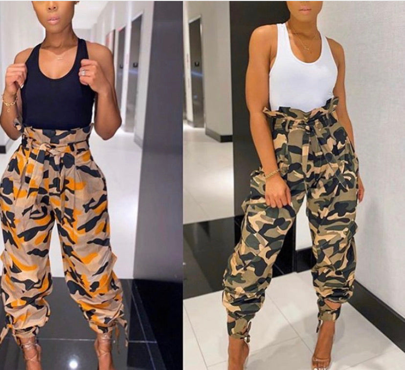 Command Attention” Camo Pants – BYRD CAGE BOUTIQUE