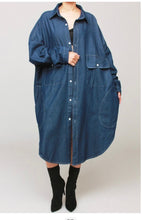 Load image into Gallery viewer, “Diana” Denim Cardigan