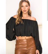 Load image into Gallery viewer, “Mariah” Off Shoulder Top