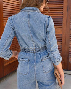 “Denim Dame” Jumpsuit