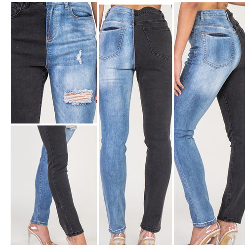 “Pick a Side” Jeans