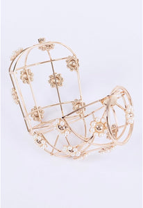 “byrd cage” Clutch Bag